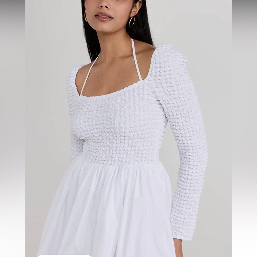 Staud Cassidy Dress Smocked